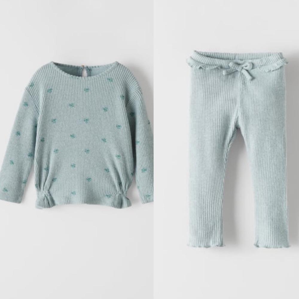 Zara 2 piece set 4-5 years girl
